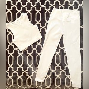 OFFLINE BY AERIE SEAMLESS LEGGINGS & CROP TOP SET